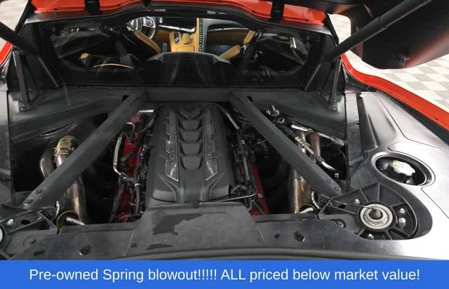 Used 2020 Orange Chevrolet Stingray image 14