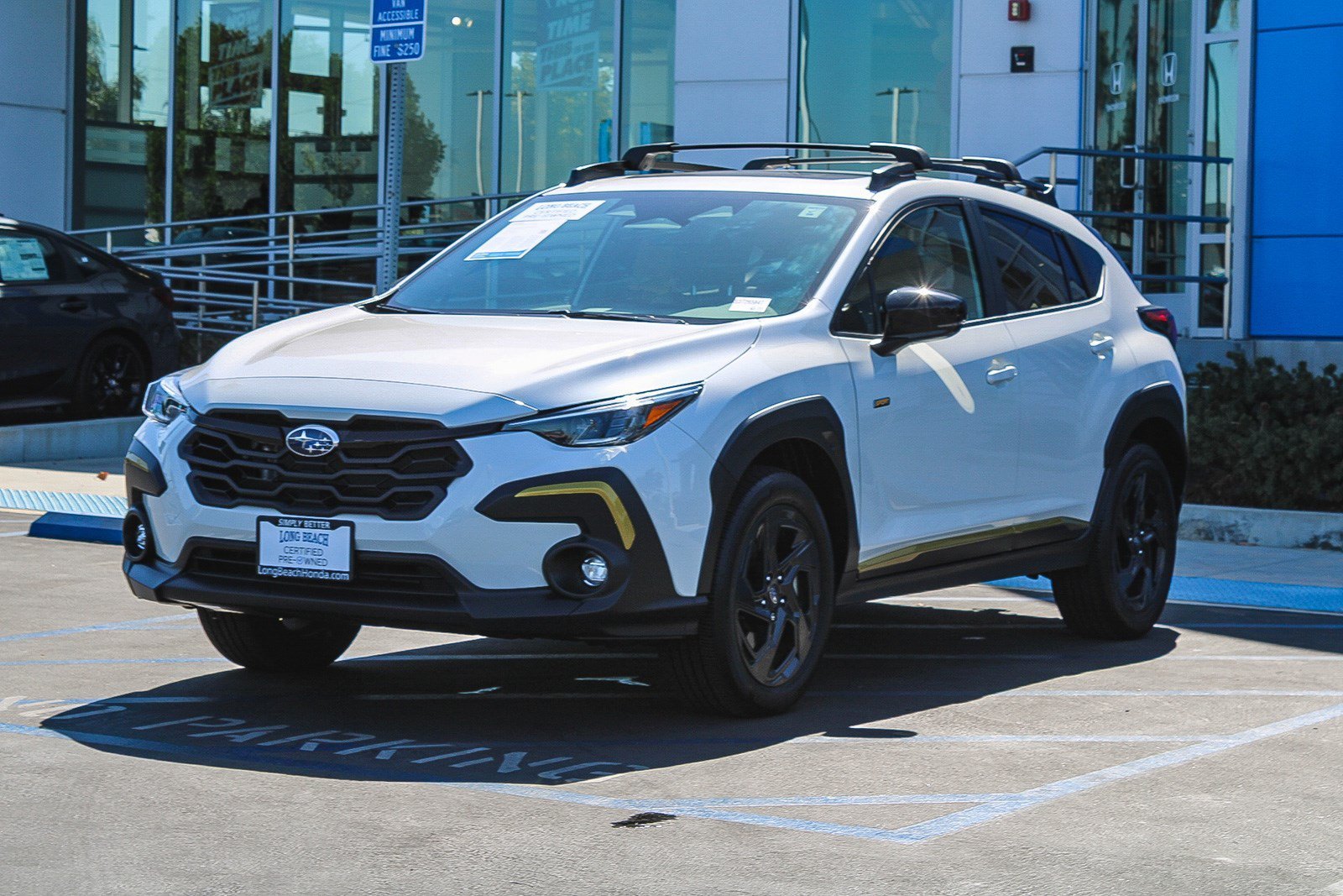 Used 2025 Crystal White Pearl Subaru Sport image 3