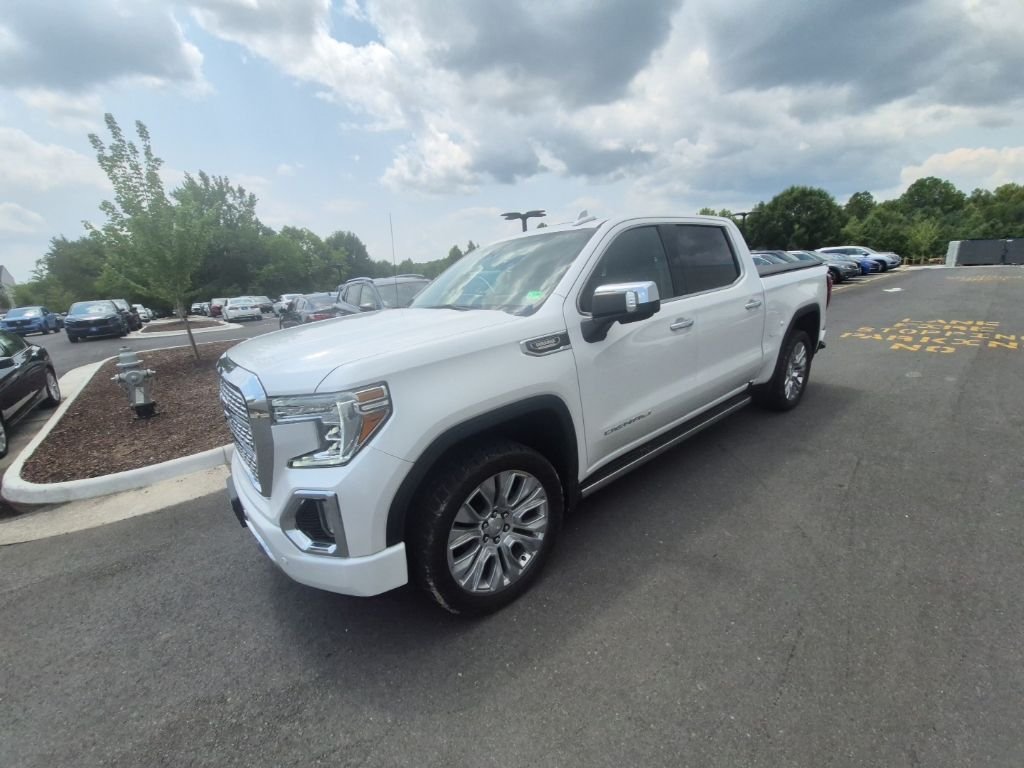 Used 2021 White Frost GMC Denali image 1