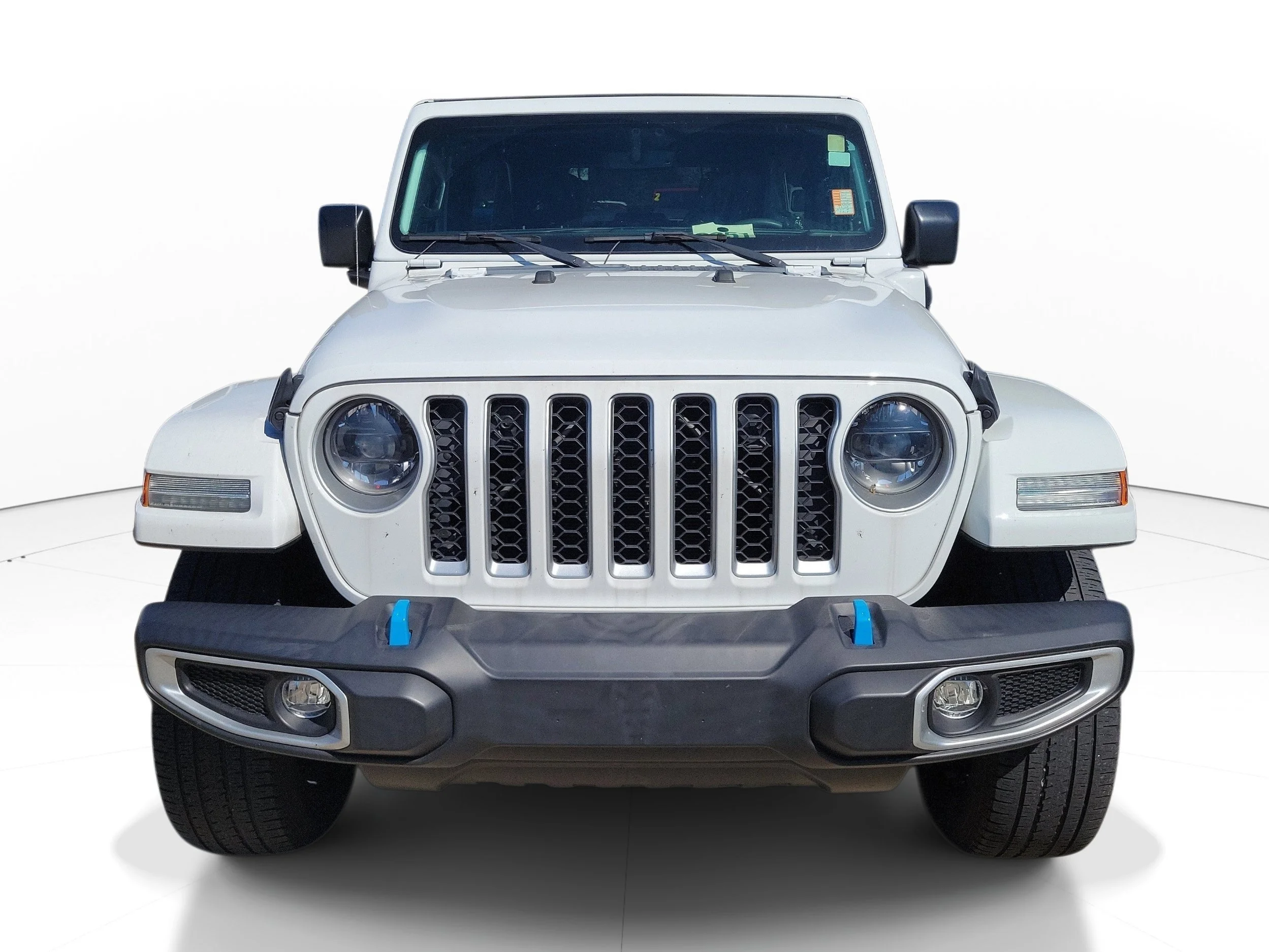 Used 2023 Bright White Clearcoat Jeep Sahara image 2