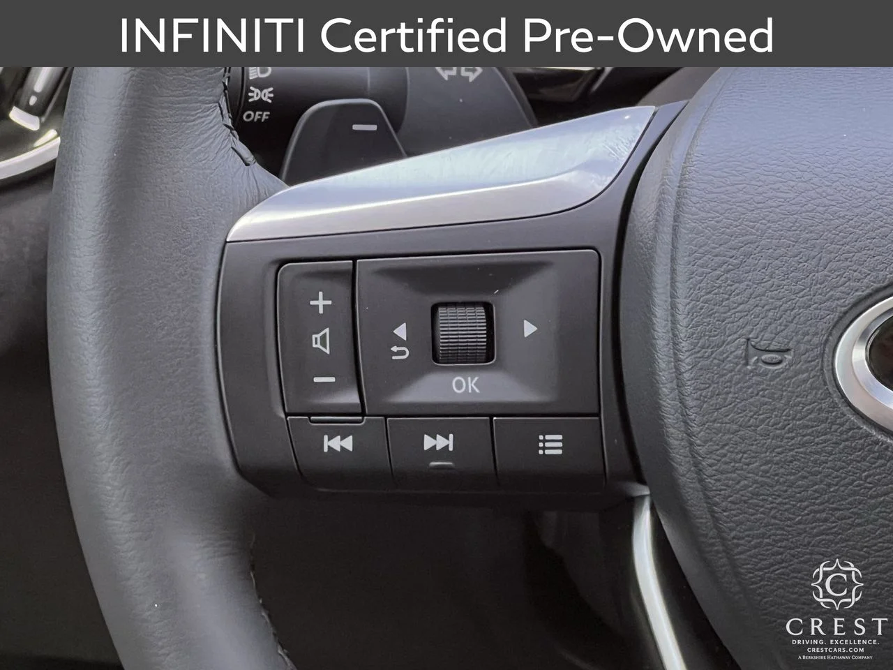 Certified Used 2027 Radiant White INFINITI LUXE image 14
