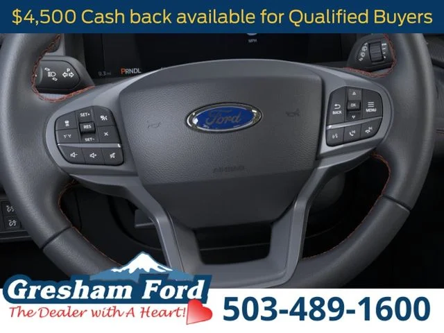 New 2026 Star White Metallic Tri-Coat Ford Active image 13
