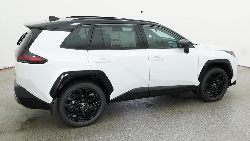 New 2026 Wind Chill Pearl with Midnight Black Metallic roof Toyota XSE image 16