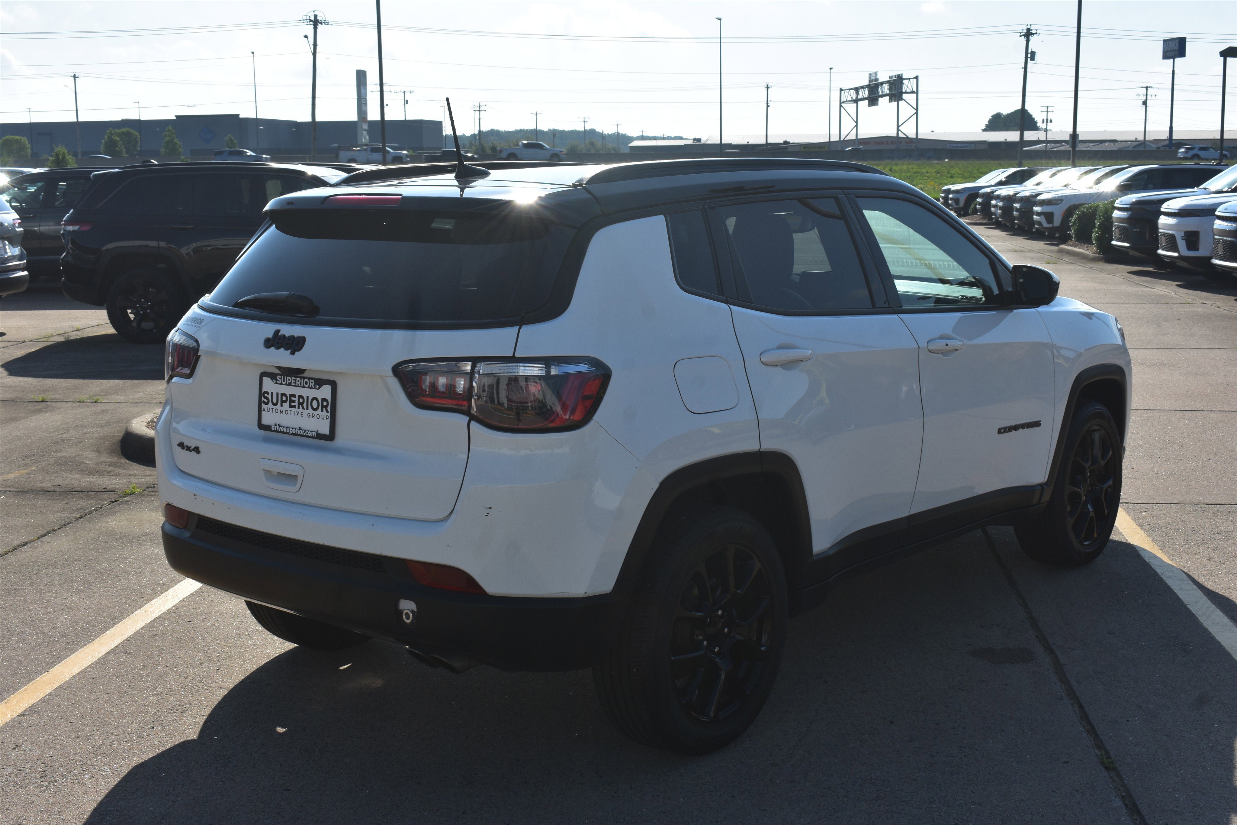 Used 2022 Bright White Clearcoat Jeep Altitude image 5