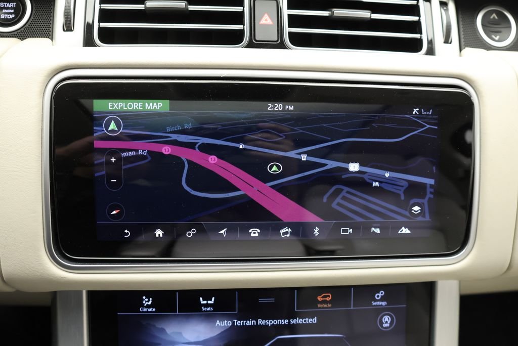 Used 2020 Portofino Blue Metallic Land Rover HSE image 22