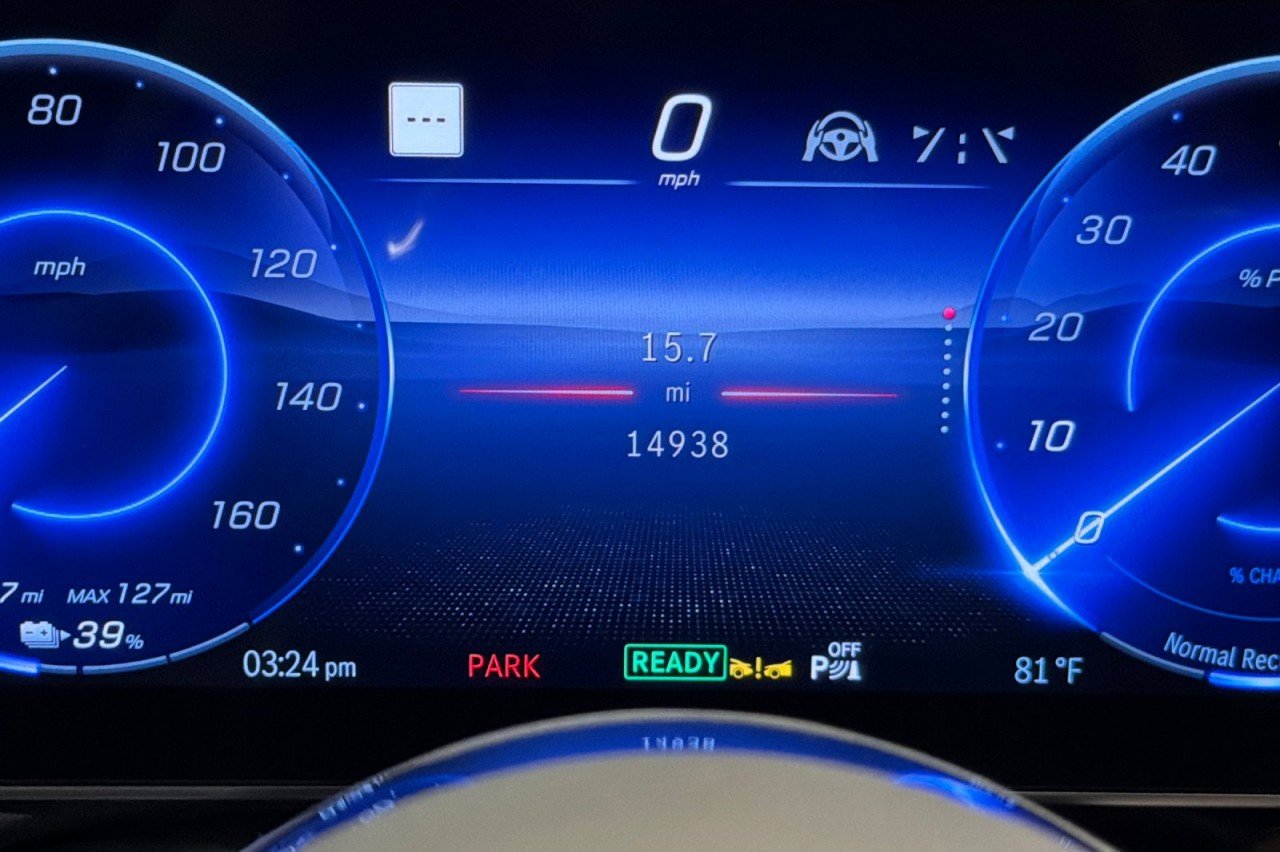 Certified Used 2023 Starling Blue Metallic Mercedes-Benz EQE 350+ image 21