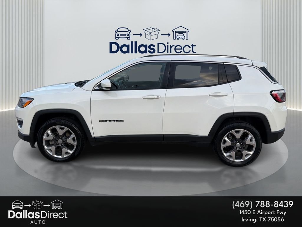 Used 2021 White Clearcoat Jeep Limited image 9