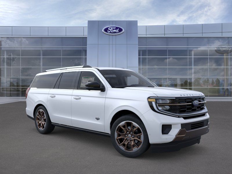 New 2026 Star White Metallic Tri-Coat Ford MAX King Ranch® image 7