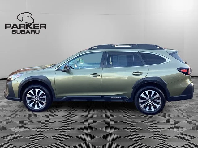 Used 2023 Autumn Green Metallic Subaru Limited image 2