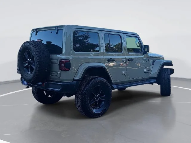 Used 2022 Beige Jeep Unlimited Sahara Altitude image 3
