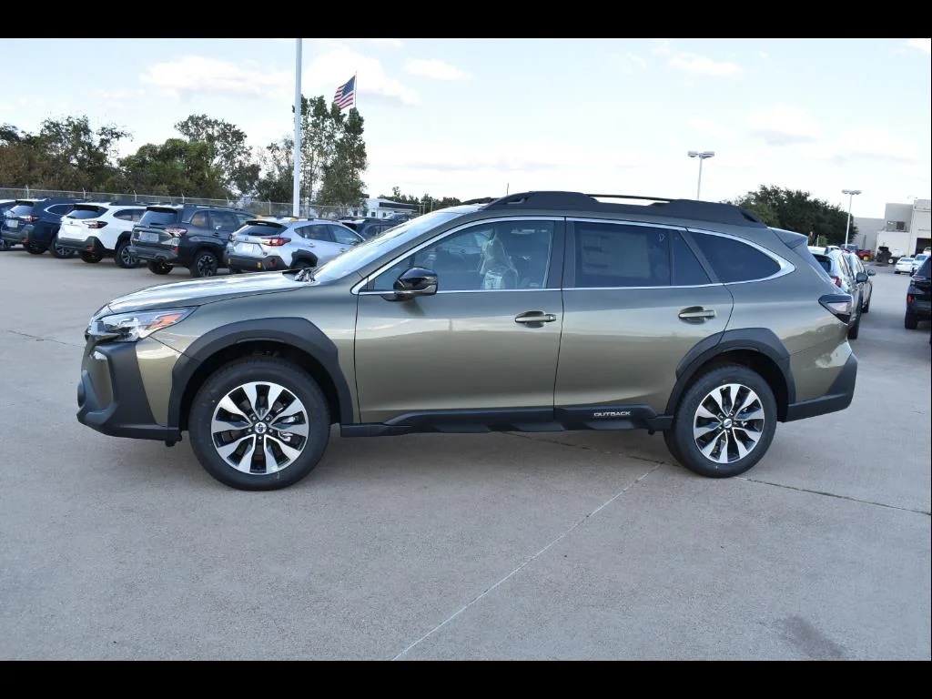 Used 2025 GREEN Subaru Limited image 2