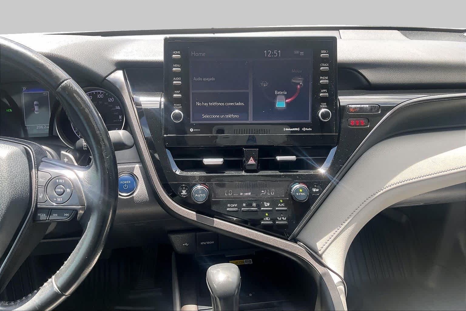 Used 2022 Celestial Silver Metallic Toyota Hybrid SE image 7