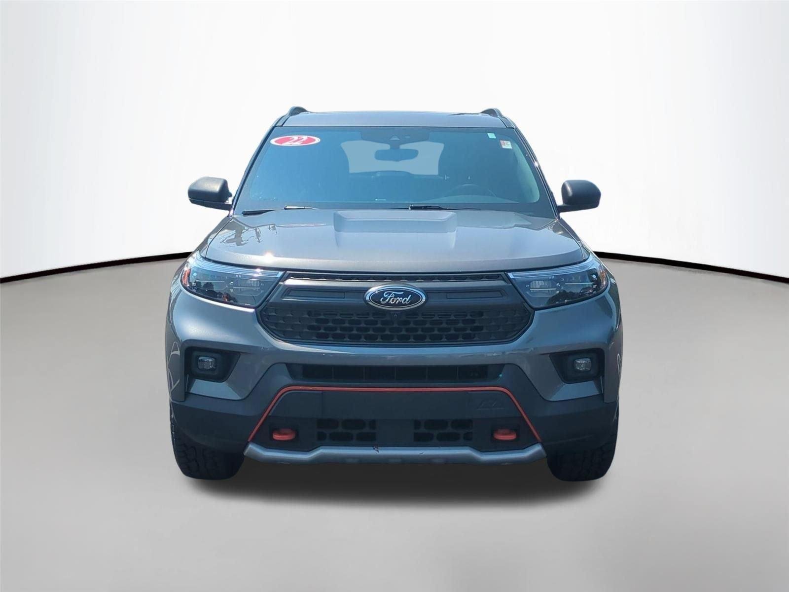 Used 2022 Carbonized Gray Metallic Ford Timberline image 8