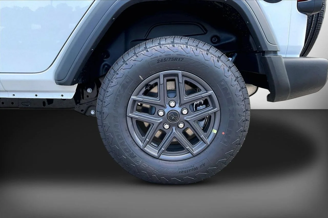 New 2026 Bright White Clear-Coat Exterior Paint Jeep Sport S image 30
