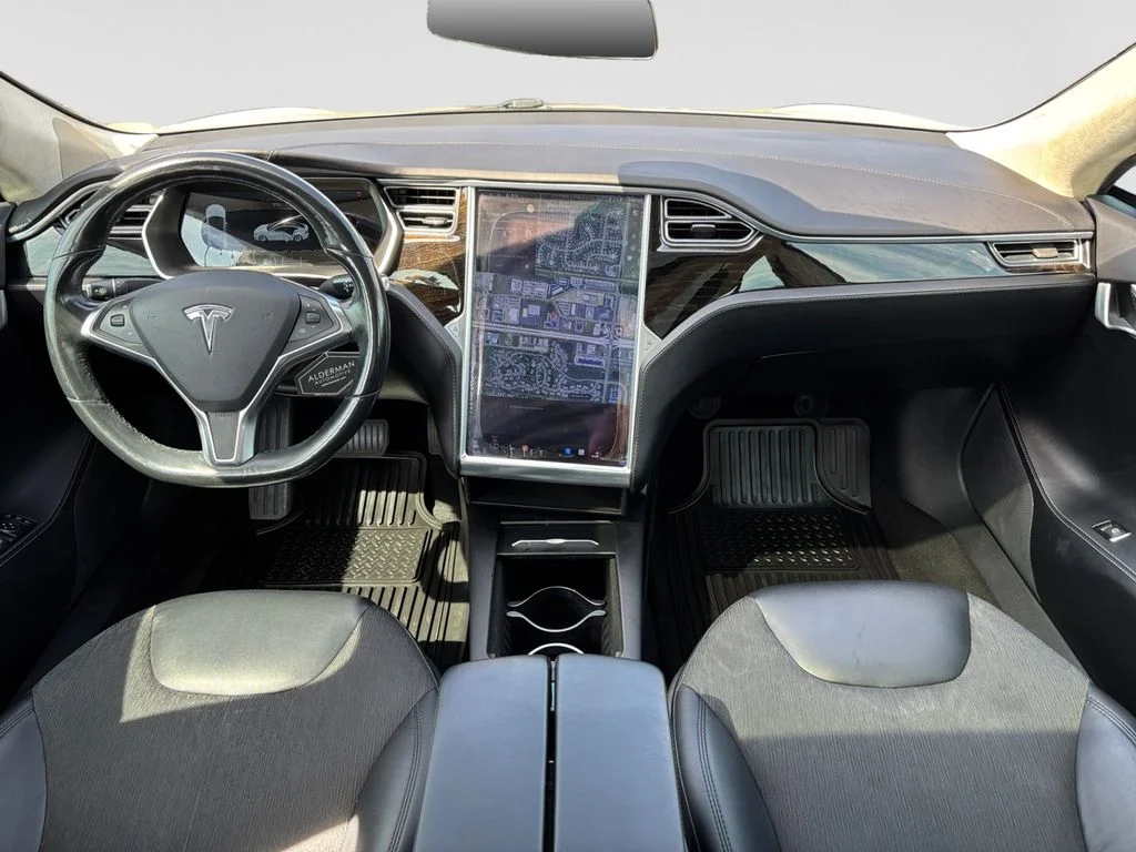 Used 2016 White Tesla 90D image 14