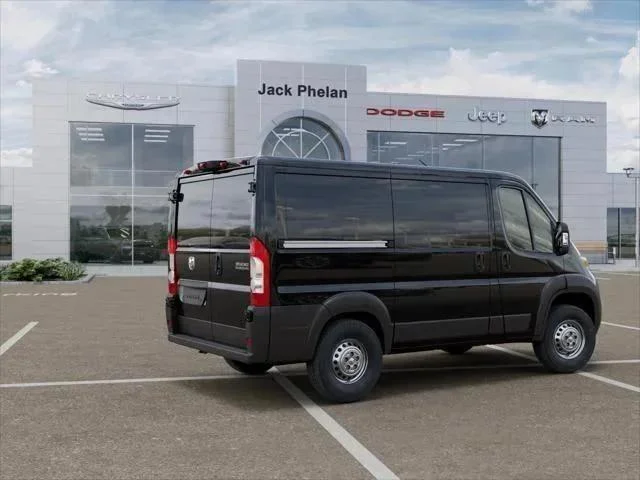 New 2026 Black Clear-Coat Exterior Paint RAM 1500 Low Roof Cargo Van 118 WB image 108
