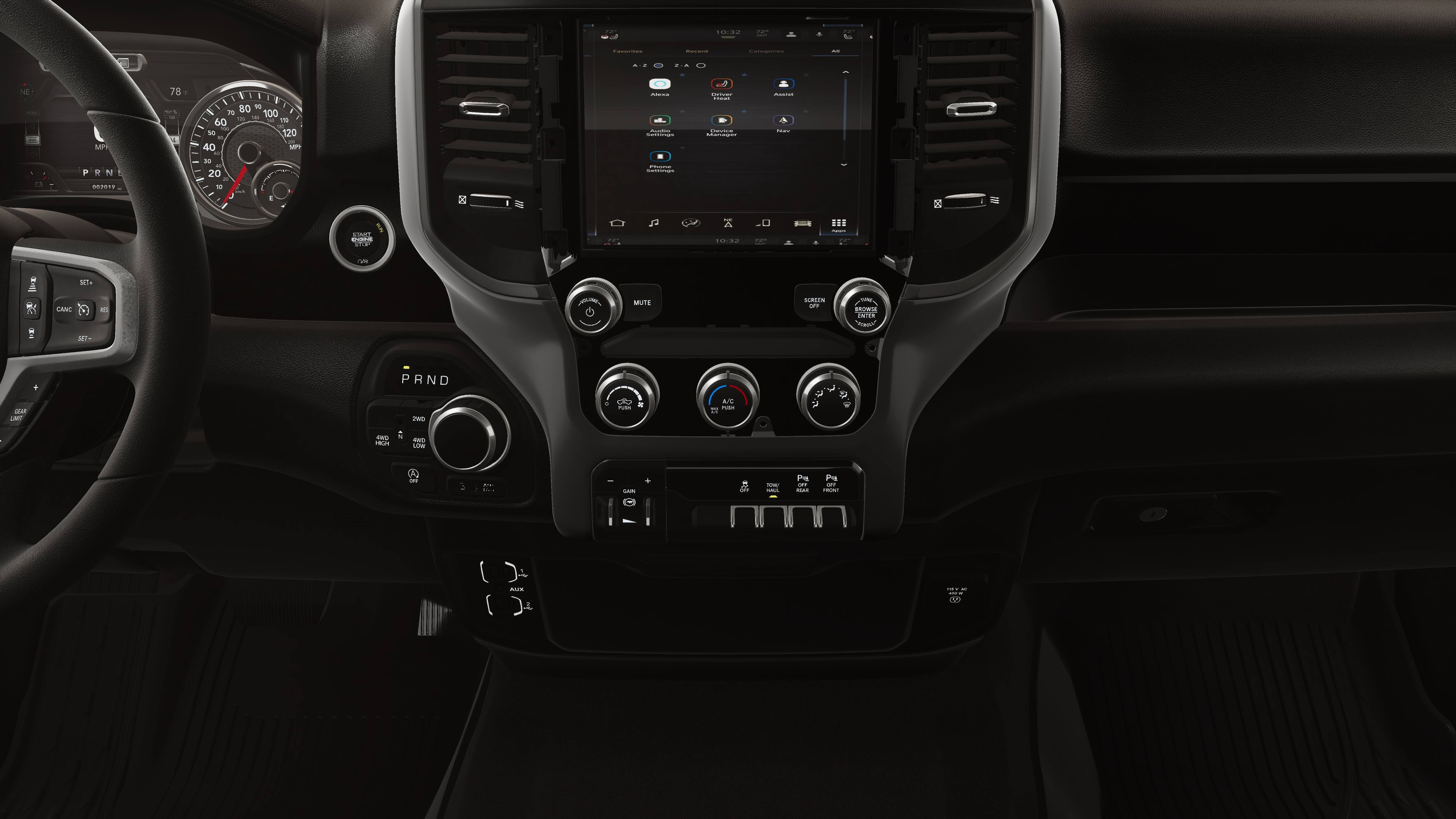 New 2026 Diamond Black Crystal Pearl-Coat Exterior Paint RAM  image 5