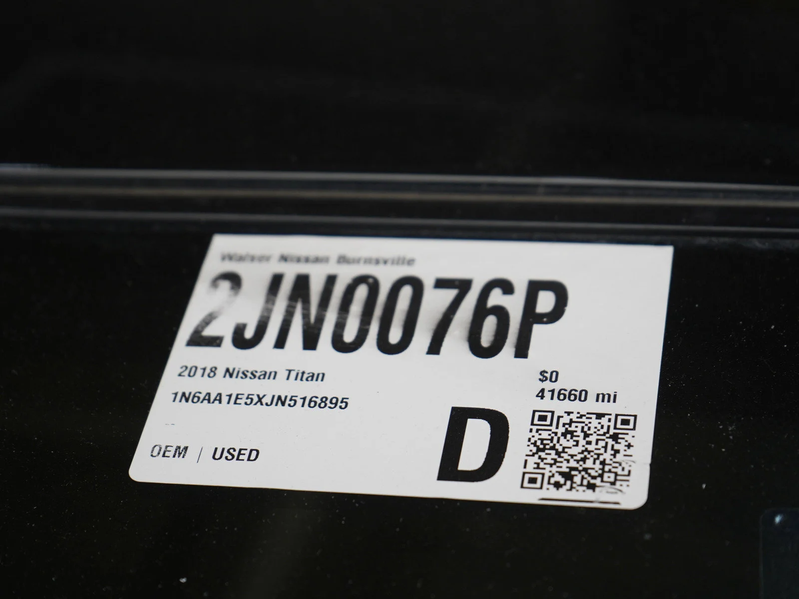 Used 2018 Magnetic Black Nissan SV image 23