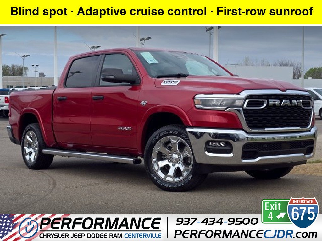 New 2026 Molten Red Pearl-Coat Exterior Paint RAM Big Horn/Lone Star image 1