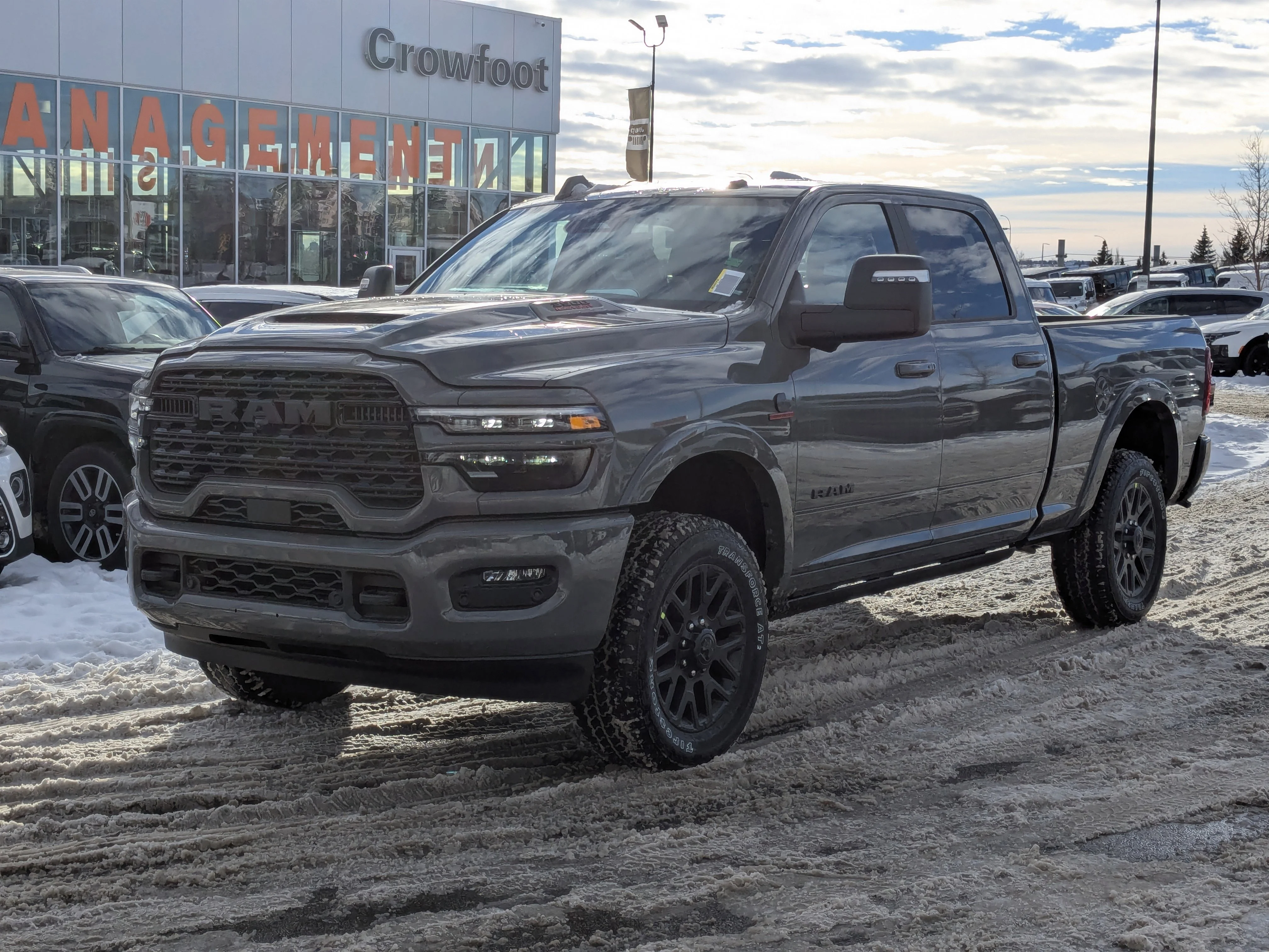 New 2026 Grey RAM Limited - NIGHT EDITION - 5TH W & GOOSENECK PREP - LEVEL 1 EQUIP & TONS MORE! image 4