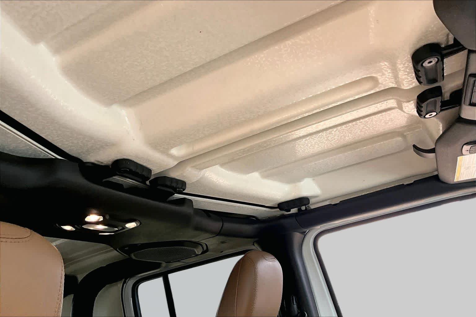 Used 2023 Bright White Clearcoat Jeep Overland image 13