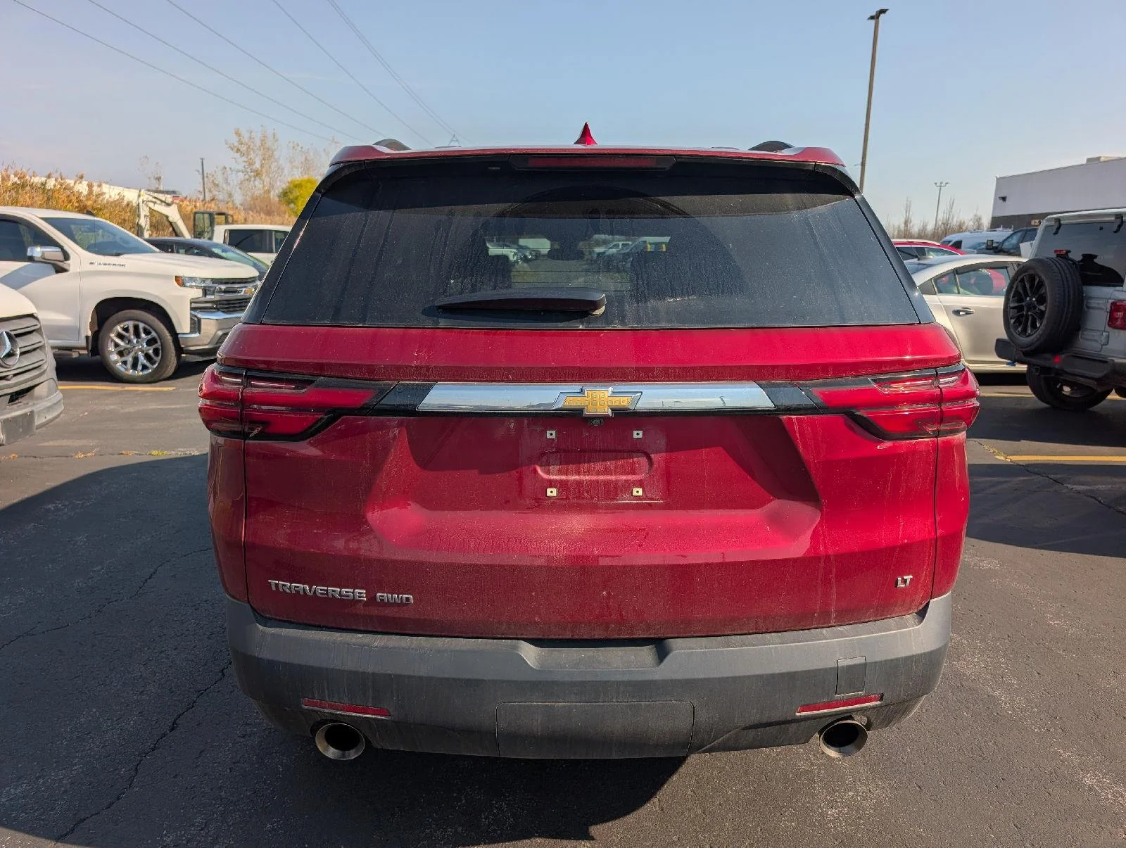 Used 2023 Radiant Red Tintcoat Chevrolet LT Leather image 6
