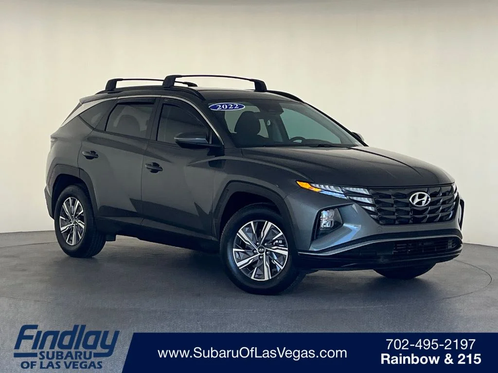 Used 2022 Gray Hyundai Blue image 1