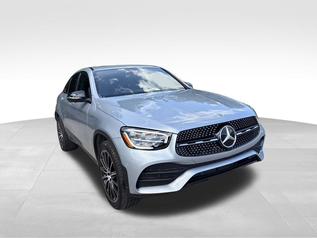 Certified Used 2023 Silver Mercedes-Benz GLC 300 Coupe image 3