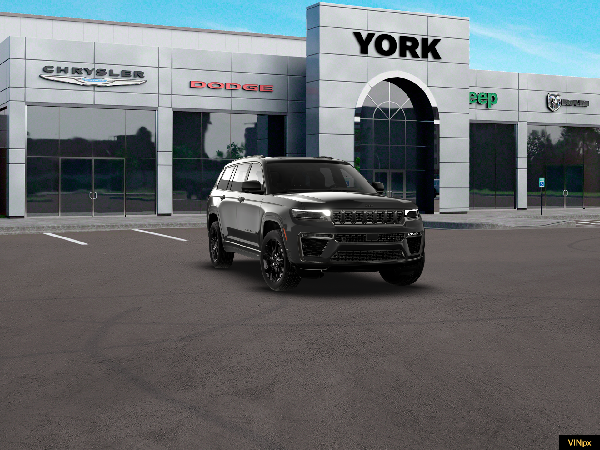 New 2026 Baltic Gray Metallic Clear-Coat Exterior Paint Jeep Limited image 28