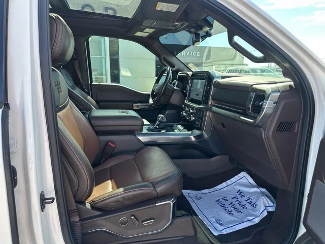 Used 2021 Star White Ford King Ranch image 8