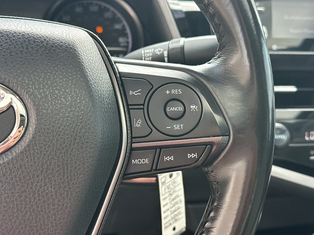 Used 2021 Super White Toyota SE image 18