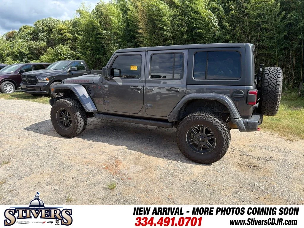 Used 2020 Gray Jeep Unlimited Rubicon image 6