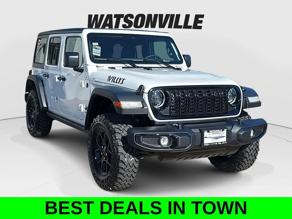 New 2026 Bright White Clearcoat Jeep Willys image 1
