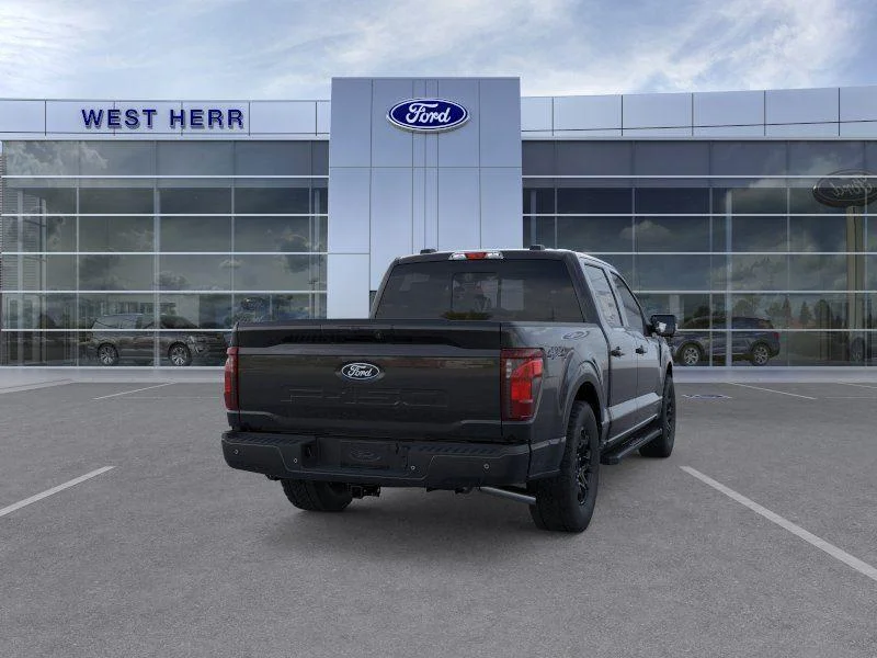 New 2026 Agate Black Metallic Ford XLT image 8