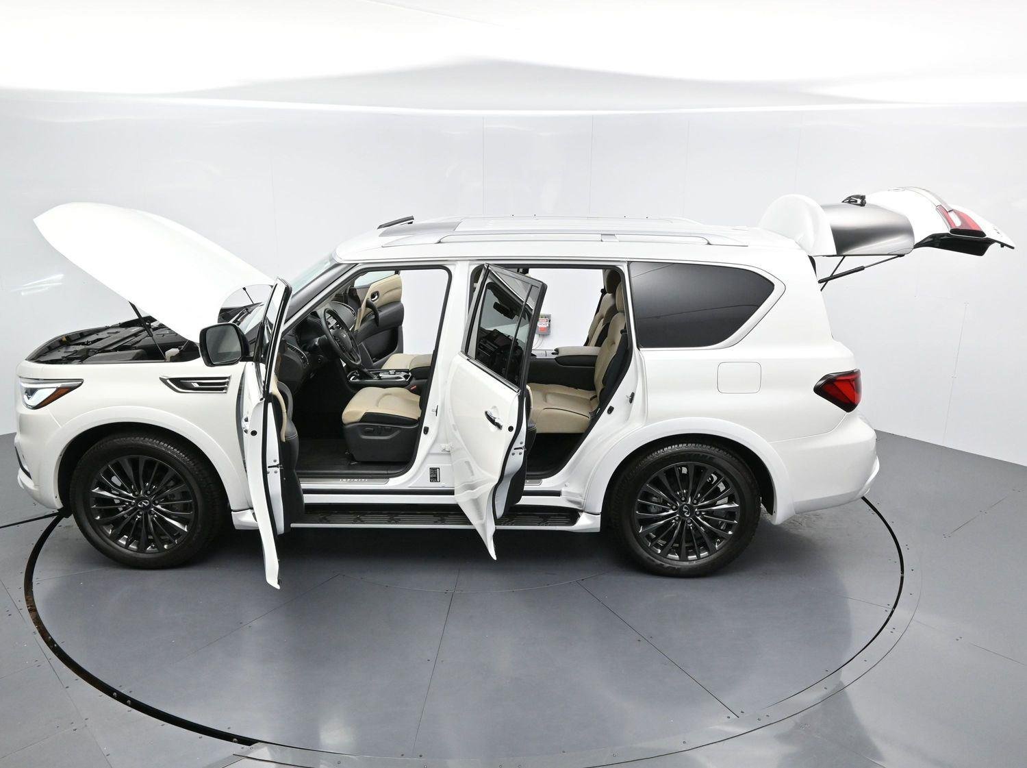 Used 2023 Moonstone White INFINITI PREMIUM SELECT image 54