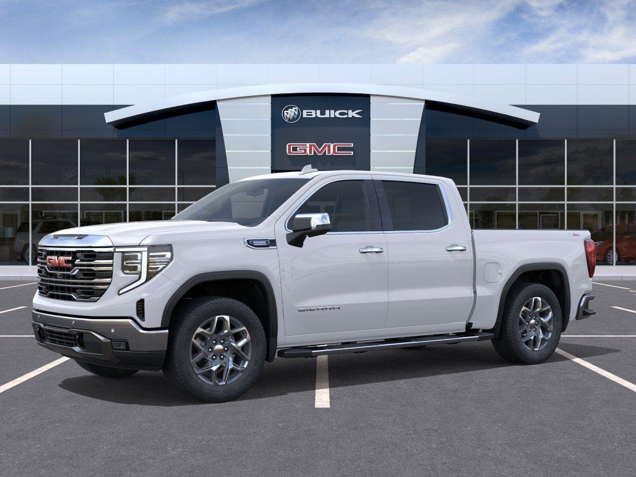New 2026 Summit White GMC SLT image 2