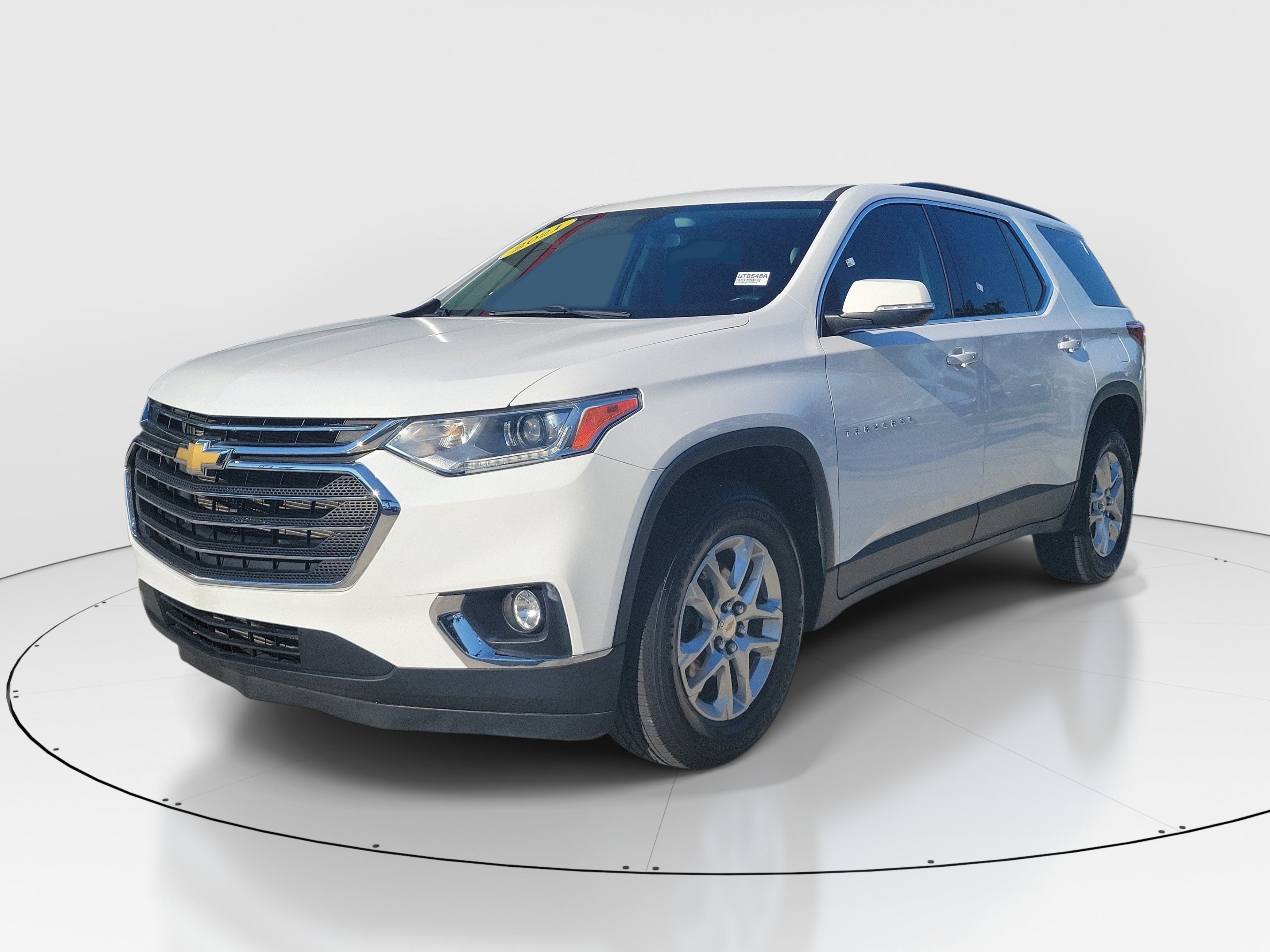 Used 2021 Summit White Chevrolet LT image 3