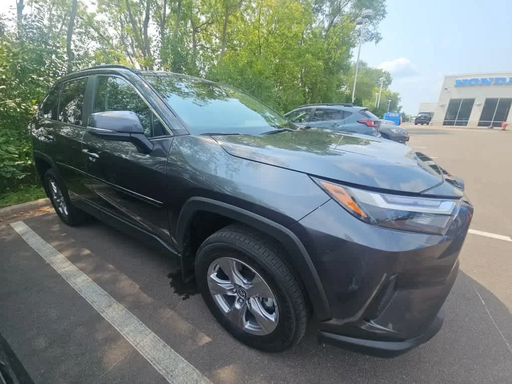 Used 2023 Magnetic Gray Metallic Toyota XLE image 3