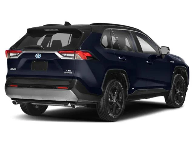 Used 2020 Blue Print w/Midnight Black Roof Toyota Hybrid XSE image 2