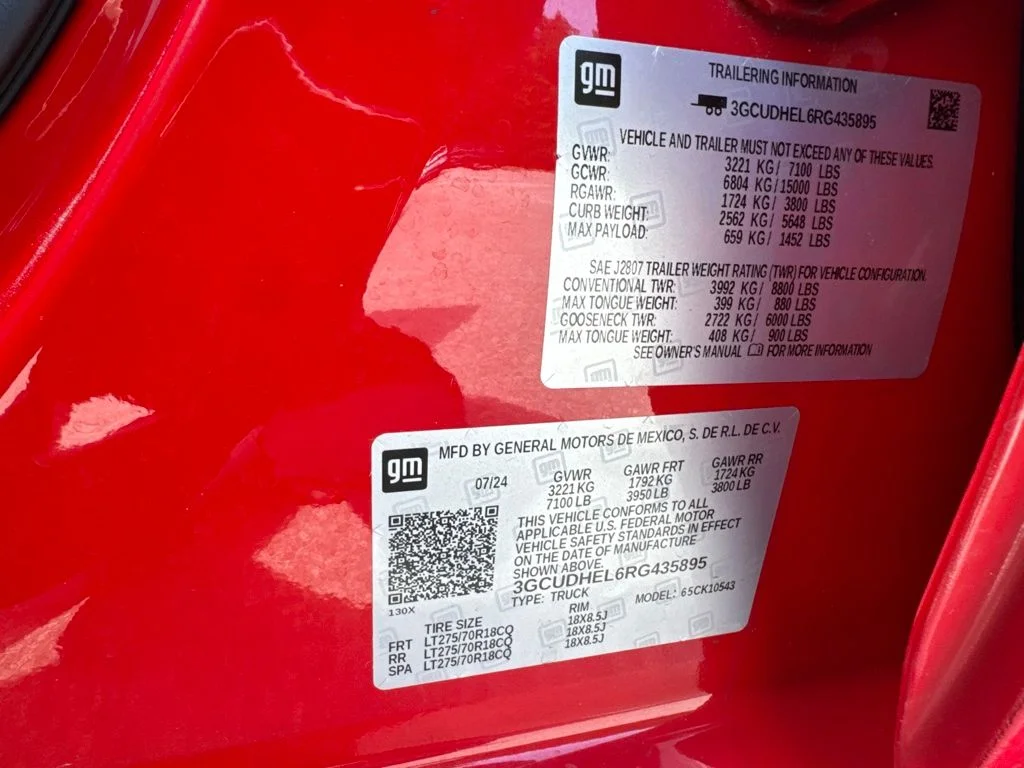 Used 2024 Red Chevrolet ZR2 image 14