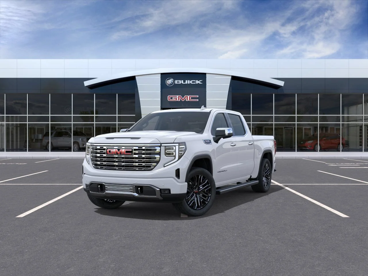 New 2026 Glacier White Tricoat GMC Denali image 8