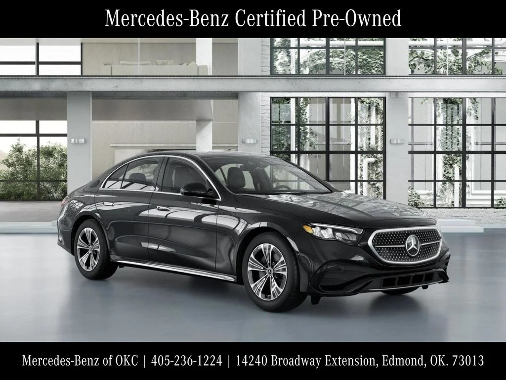 Certified Used 2025 Black Mercedes-Benz E 350 image 12
