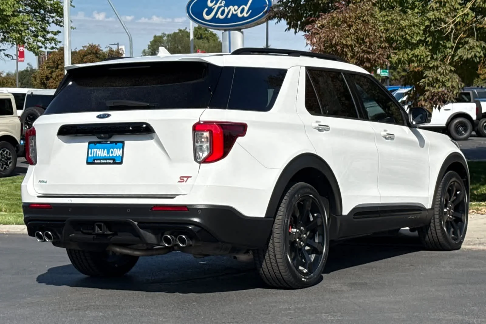Certified Used 2024 Star White Ford ST image 2
