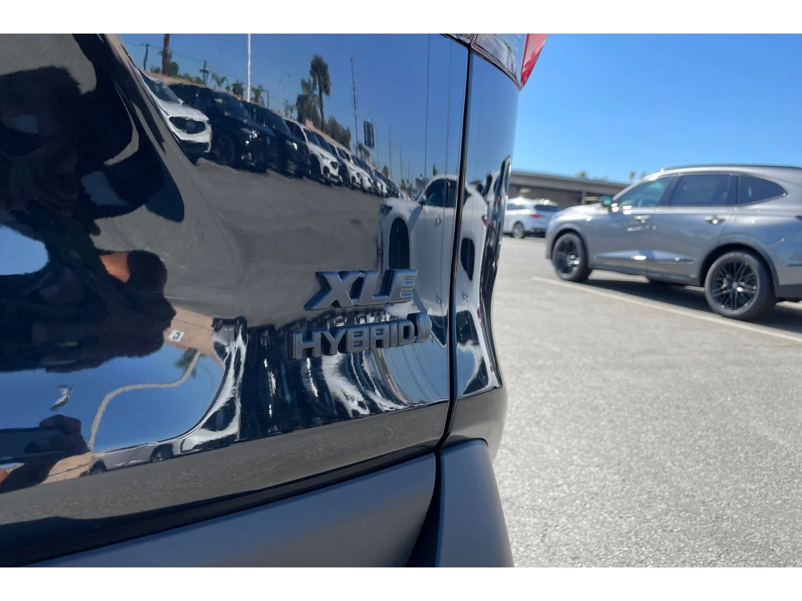 Used 2024 Midnight Black Metallic Toyota Hybrid XLE Premium image 50