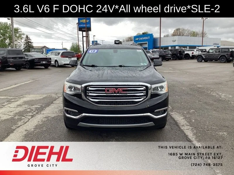 Used 2019 Black GMC SLE-2 image 2