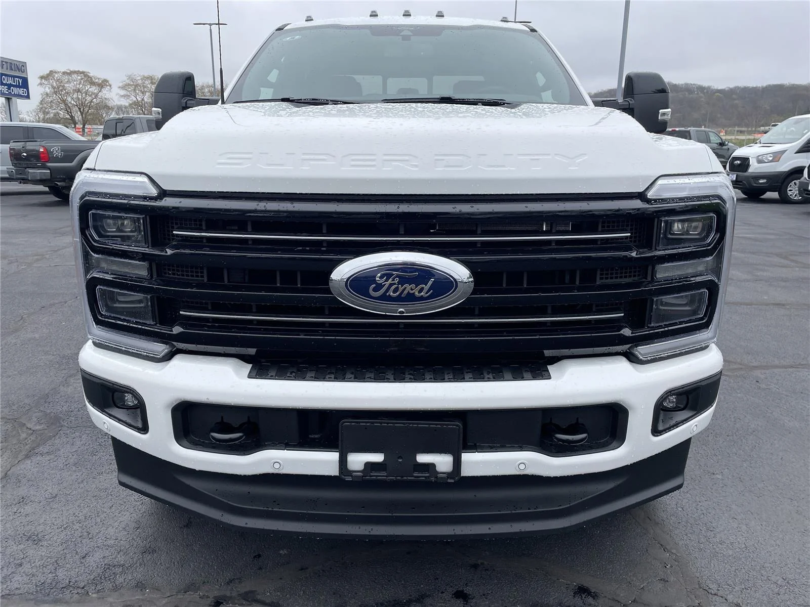 New 2026 Star White Metallic Tri-Coat Ford Platinum image 14