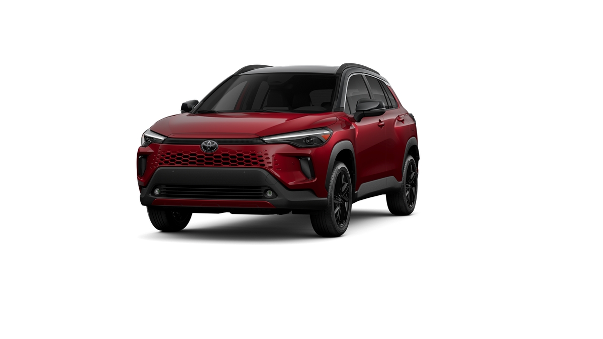 New 2026 Soul Red Crystal  with Jet Black roof Toyota Hybrid XSE image 18