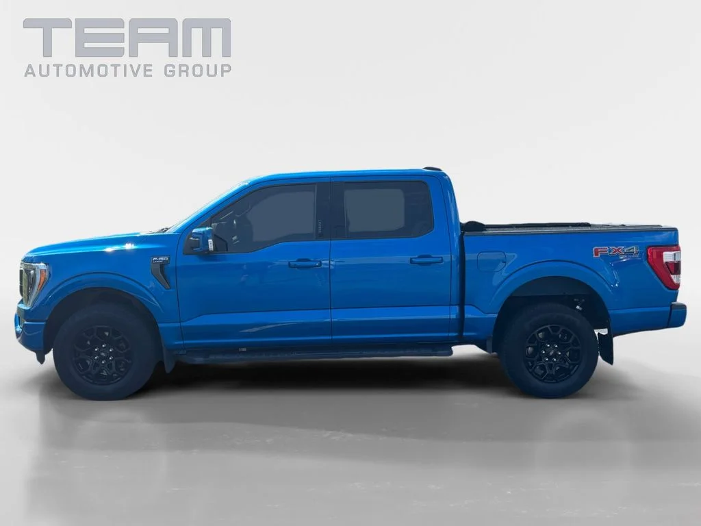 Used 2021 Blue Ford Lariat image 4