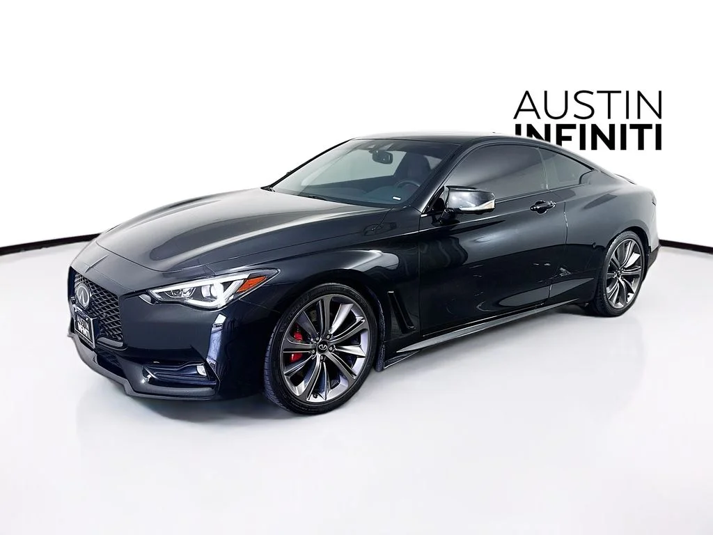 Certified Used 2021 Black INFINITI Red Sport 400 image 3