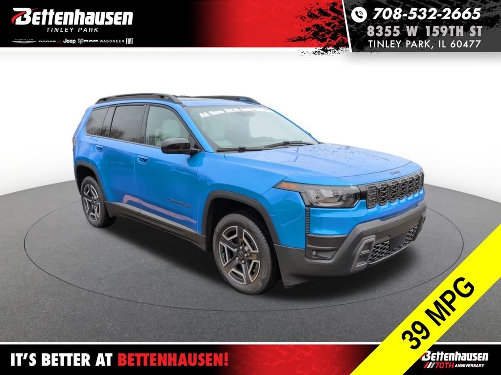 New 2026 Hydro Blue Pearl-Coat Exterior Paint Jeep Limited image 3